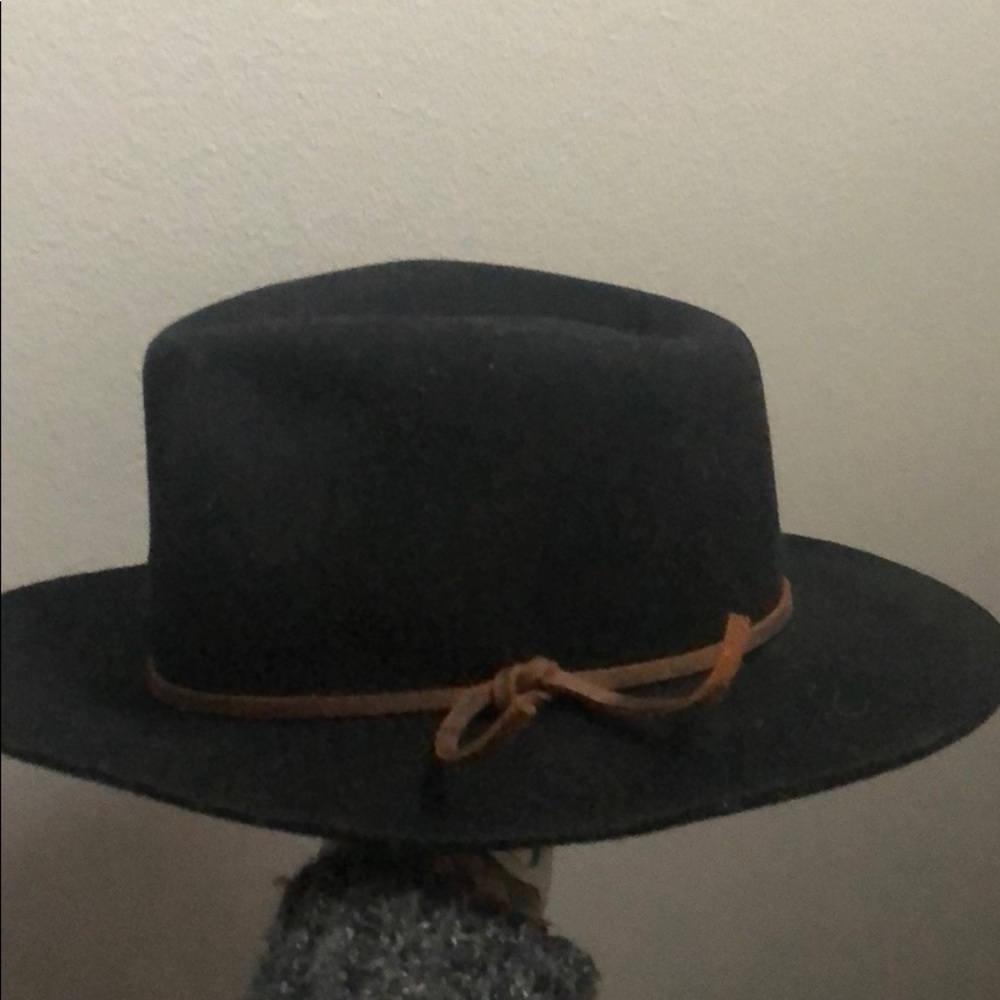 NWT Madewell Women's Black Biltmore Felt Fedora